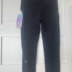 NWT Ivivva black strong spirit tights size 14